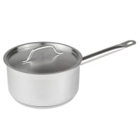 Update SSP-3 3 1/2 qt Stainless Steel Saucepan w/ Hollow Metal Handle