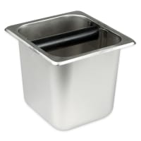 Update KB-166 Knock Box - 6 1/2x7x6" Stainless