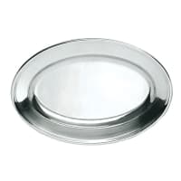 Update OP-22 Oval Platter - 21 1/2x13 1/2" Stainless