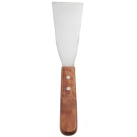 Update WTSD-5 5 1/4" Grill Spatula - Wood Handle, Stainless