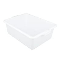 Update BB-7FSN Freezer  Safe Tote Box - 20 1/2x15 1/4x7" Polypropylene, White