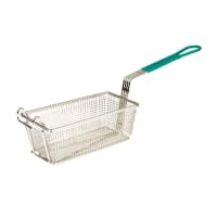 Update FB-115PH Fryer Basket w/ Coated Handle &amp; Front Hook, 11" x 5 1/2" x 4"