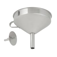 Update FSV-6S 5 3/4" Funnel w/ Removable Strainer, Stainless