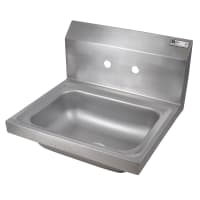 John Boos PBHS-W-1410-4D Wall Mount Commercial Hand Sink w/ 14"L x 10"W x 5"D Bowl...