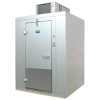 Arctic 10' x 10' Indoor Walk-In Cooler w/ Top-Mounted Compressor - No Floor (BL1010-C-S...