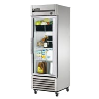 True T-23G-HC~FGD01 27" One Section Reach In Refrigerator, (1) Right Hinge Glass Door, 115v