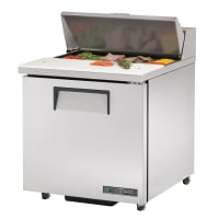 True TSSU-27-08-HC ADA 27" TSSU Series Sandwich/Salad Prep Table w/ Refrigerated Base, 115v