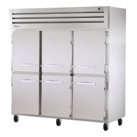 True STR3F-6HS-HC 78" SPEC SERIES® Three Section Reach In Freezer, (6) Left/Right Hinge Soli...