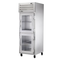 True STG1R-2HG-HC 27 1/2" One Section Reach In Refrigerator, (2) Right Hinge Glass Doors, 11...