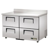 True TWT-48D-4-HC ADA 48" Worktop Refrigerator w/ 4 Drawers, 115v
