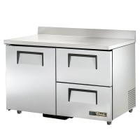 True TWT-48D-2-HC ADA 48" Worktop Refrigerator w/ 1 Door & 2 Drawers, 115v