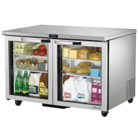 True TUC-48G-HC~SPEC3 ADA 48" W Undercounter Refrigerator w/ (2) Sections & (2) Doors, 1...