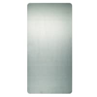 Excel Dryer 89S Wall Guard for Xlerator Hand Dryers - 31 3/4" x 15 3/4", Brushed Stainl...