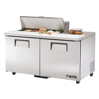 True TSSU-60-10-HC ADA 60" TSSU Series Sandwich/Salad Prep Table w/ Refrigerated Base, 115v