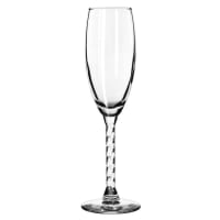 Libbey 8895 5 3/4 oz Revolution Flute Glass - Safedge Rim Guarantee