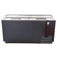 eQuipped 65" Forced Air Bottle Cooler - Holds (576) 12 oz Bottles, Black, 115v (VRBC65)