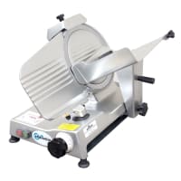 Univex 4610 Manual Meat &amp; Cheese Slicer w/ 10" Blade, Belt Driven, Aluminum, 1/4 hp