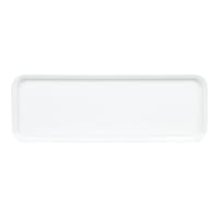 Cambro 926MT148 Rectangular Market Display Tray - 9" x 25 9/16" x 1", White