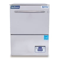 Jackson DISHSTAR HT-E-SEER DishStar® High Temp Rack Undercounter Dishwasher w/ 20 Racks/hr Capacity, Built-in Booster, 208v/1ph