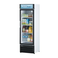 Turbo Air TGM-14RV-N6 23 5/8" One Section Glass Door Merchandiser - (1) Right Hinge Door, White, 115v