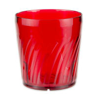GET 9 oz Red Textured Plastic Rocks Tumbler (2209-1-R)