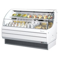 Turbo Air TOM-60LW-N 63 1/4" Horizontal Open Air Cooler w/ 2 Levels, 115v