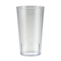 GET 12 oz Clear Textured Plastic Tumbler (6612-1-CL)