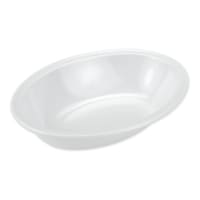 GET 32 oz Oval Melamine Serving Bowl, White (DN-332-W)