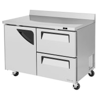 Turbo Air TWR-48SD-D2-N 48 1/4" Worktop Refrigerator w/ (2) Sections, 115v