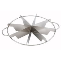 Winco SCU-8 8 Cut Pie Cutter, Stainless Steel