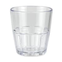 GET 5 1/2 oz Clear Plastic Rocks Tumbler (9955-1-CL)