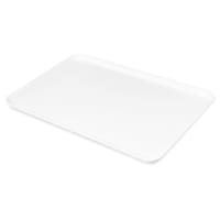 Carlisle Rectangular Market Tray, 25 5/8" x 17 7/8", Pearl White (2618FMTQ301)