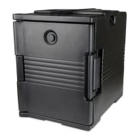 Cambro UPC400110 Camcarrier® Insulated Food Carrier - 60 qt w/ (6) Pan Capacity, Black
