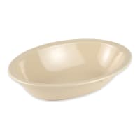 GET 32 oz Oval Melamine Serving Bowl, Tan (DN-332-T)
