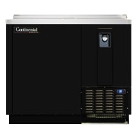 Continental BC37N 37" Forced Air Bottle Cooler - Holds (288) 12 oz Bottles, Stainless Interi...