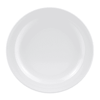GET 7 1/4" Round Melamine Dessert Plate, White (DP-507-W)