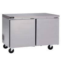 Delfield GUR60P-S 60" W Undercounter Refrigerator w/ (2) Sections &amp; (2) Doors, 115v