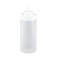 GET 16 oz Squeeze Bottle w/ Lid, Clear (SB-16-CL)