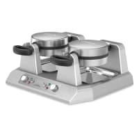 Waring WW250X2 Double Classic Belgian Waffle Maker w/ Cast Aluminum Grids, 2400W