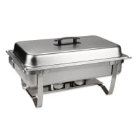 Update ESFC-21 Full Size Chafer w/ Lift-off Lid &amp; Chafing Fuel Heat