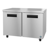 Hoshizaki CRMR48 13.66 cu ft Undercounter Refrigerator w/ (2) Sections &amp; (2) Doors, 115v