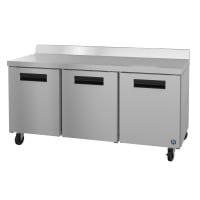 Hoshizaki CRMR72-W 72" Worktop Refrigerator w/ (3) Sections, 115v