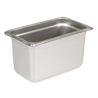 Winco SPJL-406 Quarter Size Steam Pan, Stainless