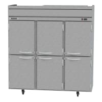 Beverage-Air HF3-5HS 78" Three Section Reach-In Freezer, (6) Solid Doors, 115v