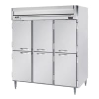 Beverage-Air HFPS3-5HS 78" Three Section Reach-In Freezer, (6) Solid Doors, 115v