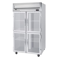 Beverage-Air HFS2-1HG 52" Two Section Reach-In Freezer, (4) Glass Doors, 115v