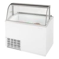 Turbo Air TIDC-47W-N 47" Stand Alone Ice Cream Freezer w/ (8) 3 gal Capacity, 115v