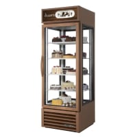 True G4SM-23-HC~TSL01 28" Self Service Bakery Case w/ Straight Glass - (5) Levels, Copper, 115v