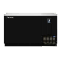 Continental BC64N 64" Forced Air Bottle Cooler - Holds (600) 12 oz Bottles, Opener, 115v
