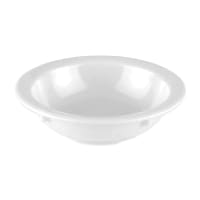 GET 3 1/2 oz Round Melamine Fruit Bowl, White (DN-335-W)